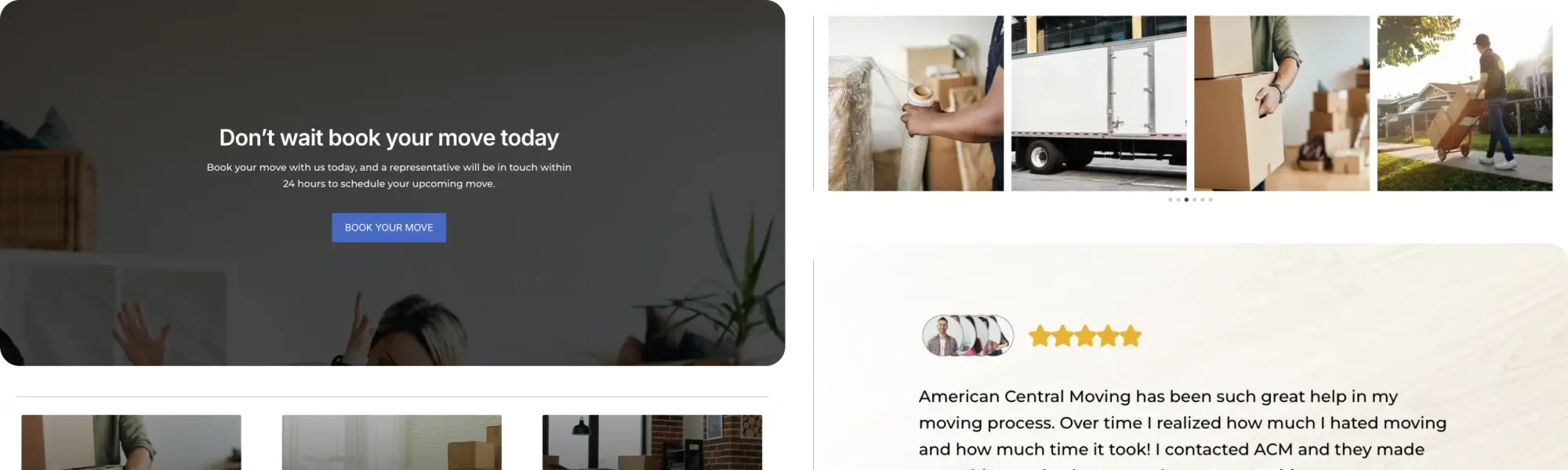 Website design elements