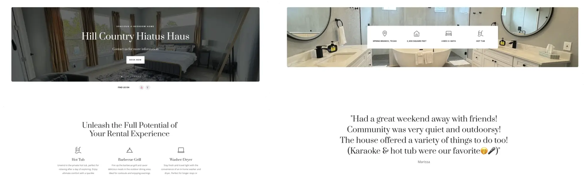 Website design elements