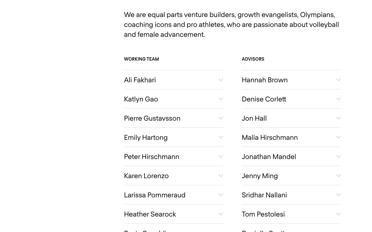 Team and advisors