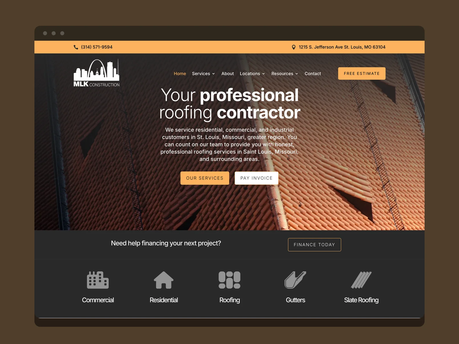 MLK Construction, Construction deliverable