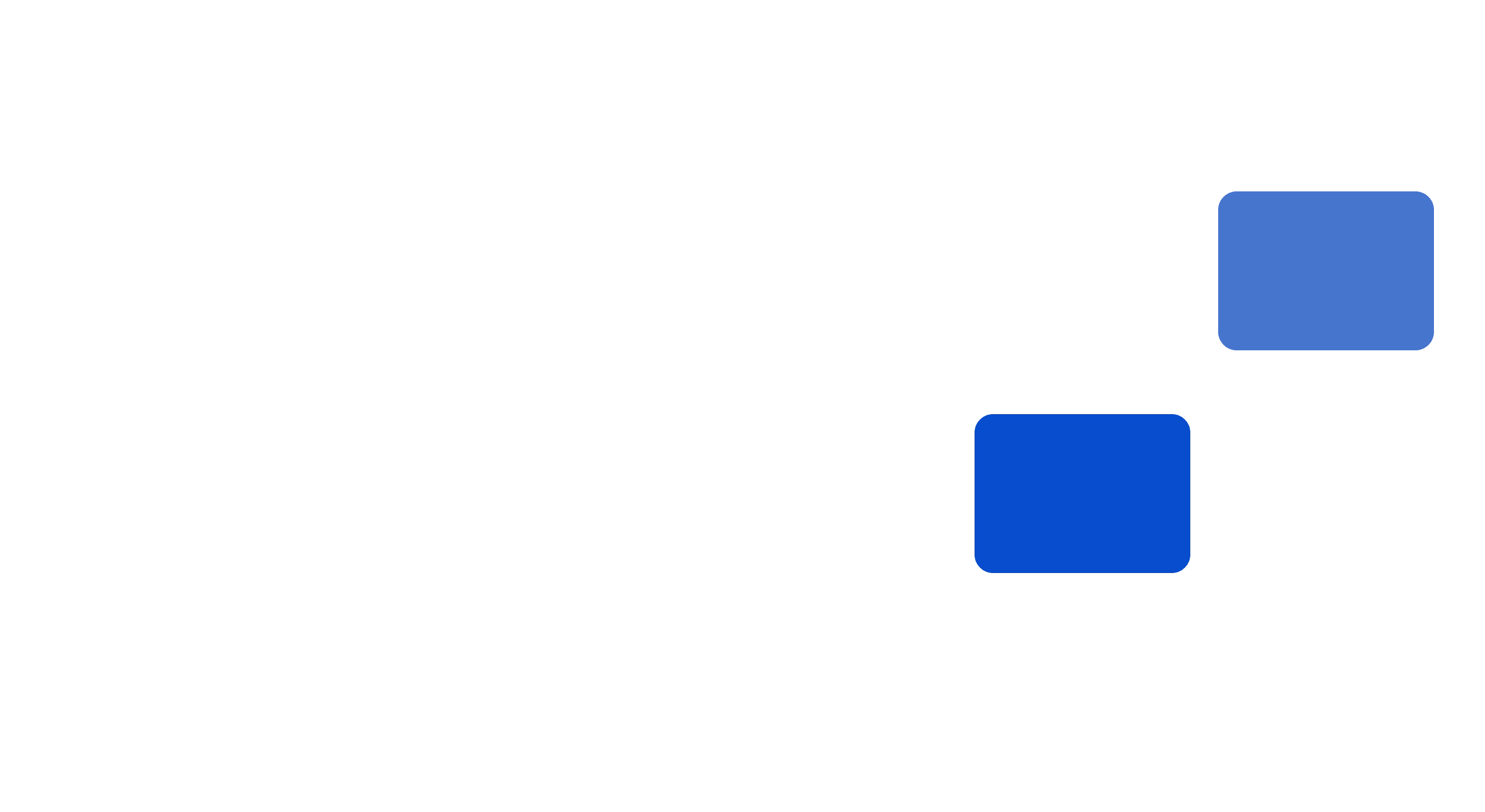 Inter and Montserrat next to a white, light blue, and dark blue color palette.